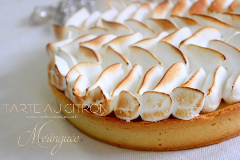 Tarte au citron meringuée cap patissier