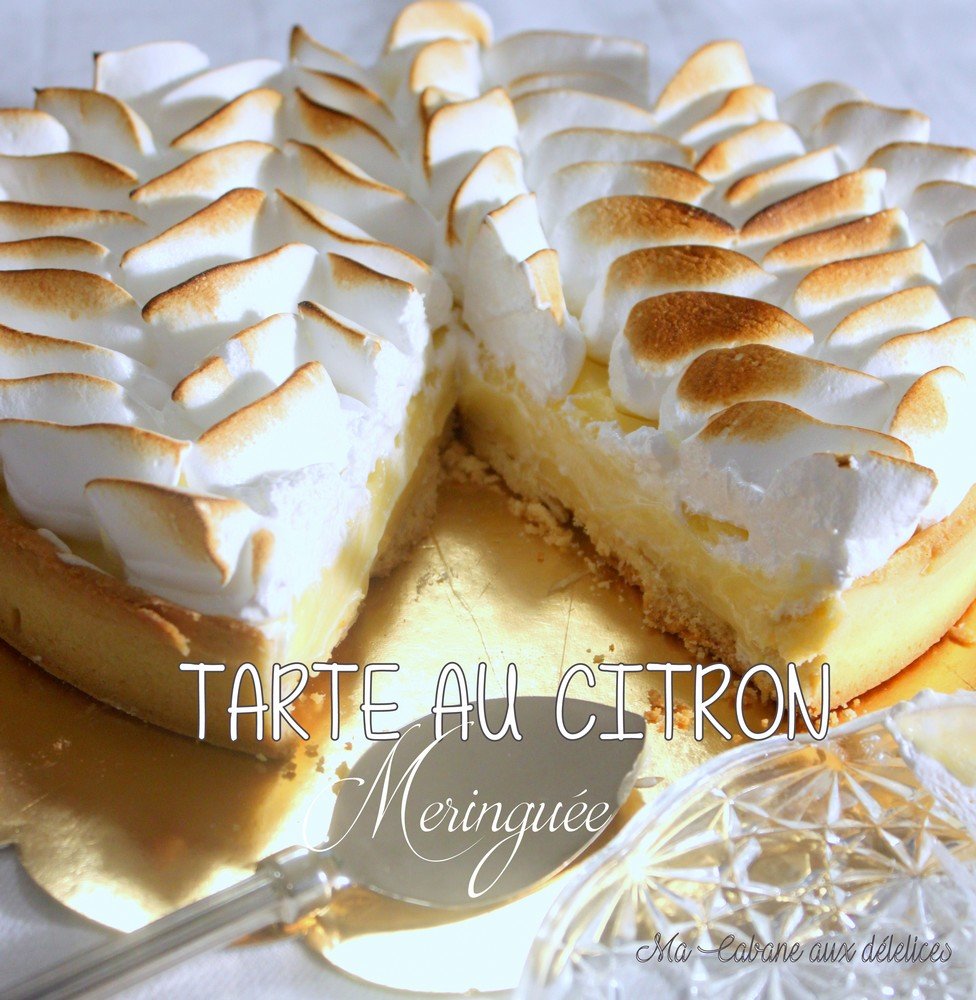 Tarte au citron meringuée cap patissier