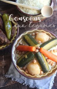 Couscous traditionnel viande et légumes