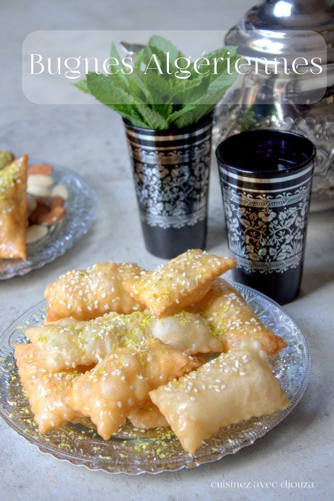 Oreiller algérien au miel gateau de ramadan