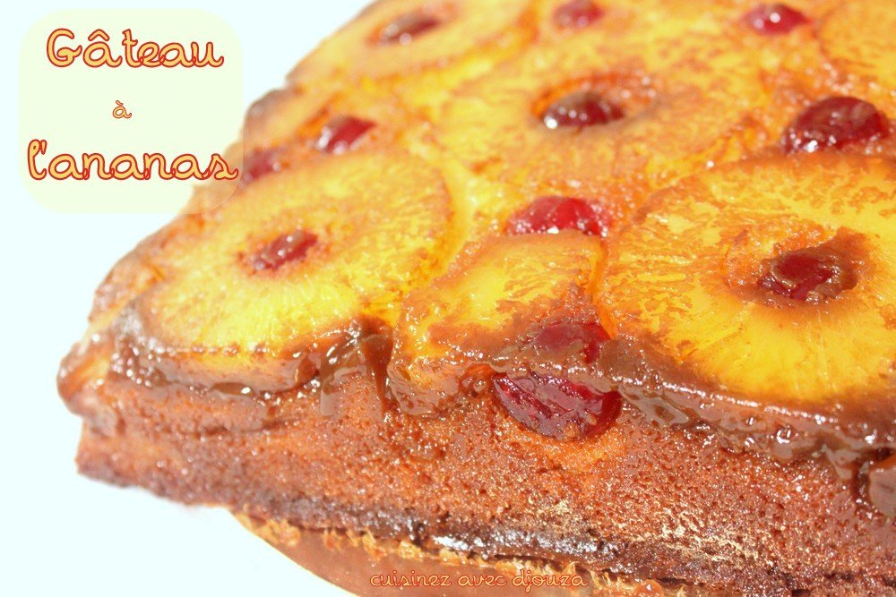 Gateau a l'ananas antillais