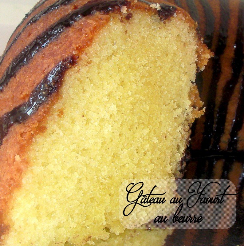 Gâteau au yaourt moelleux pur beurre