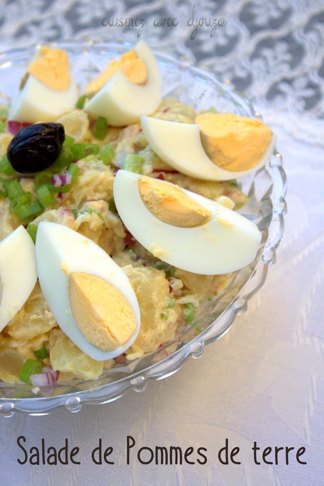 Salade de pomme de terre oeuf dur