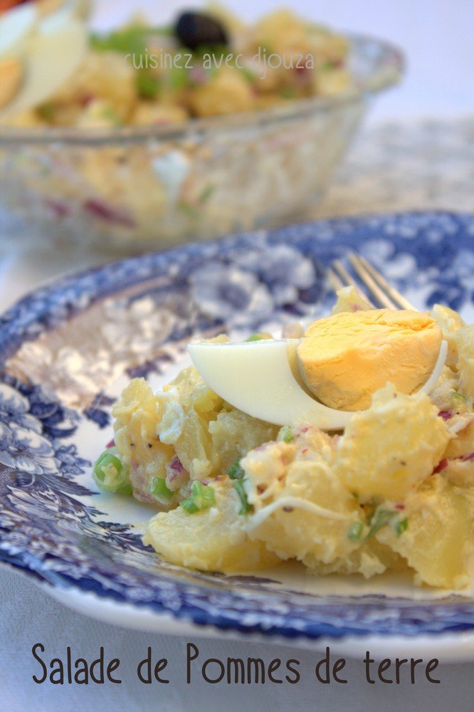 Salade de pomme de terre oeuf dur