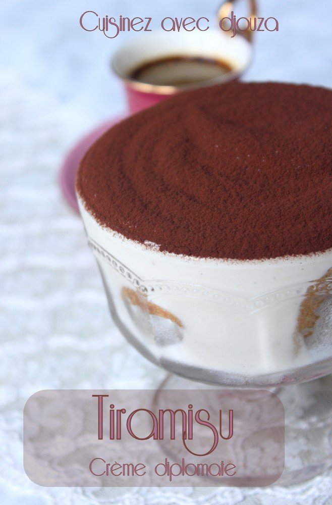 Tiramisu creme diplomate