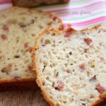 Recette cake salé lardons noix