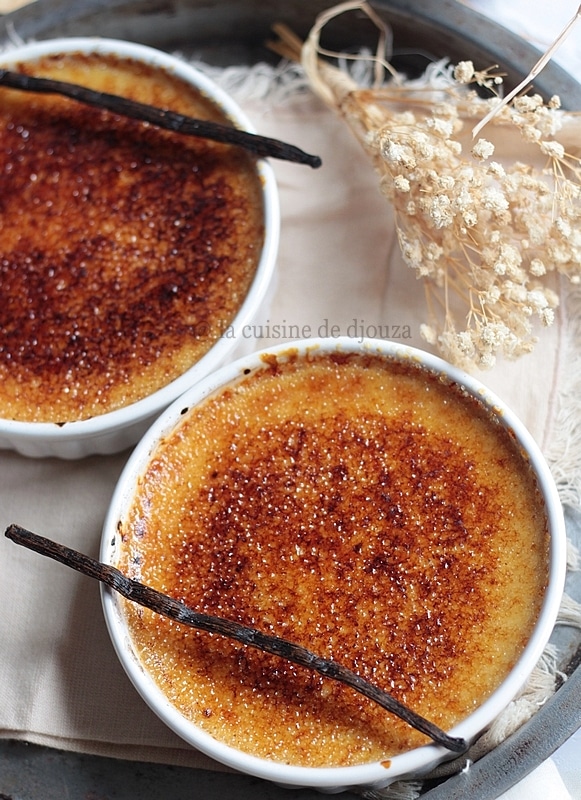 Recette crème brulée vanillée facile