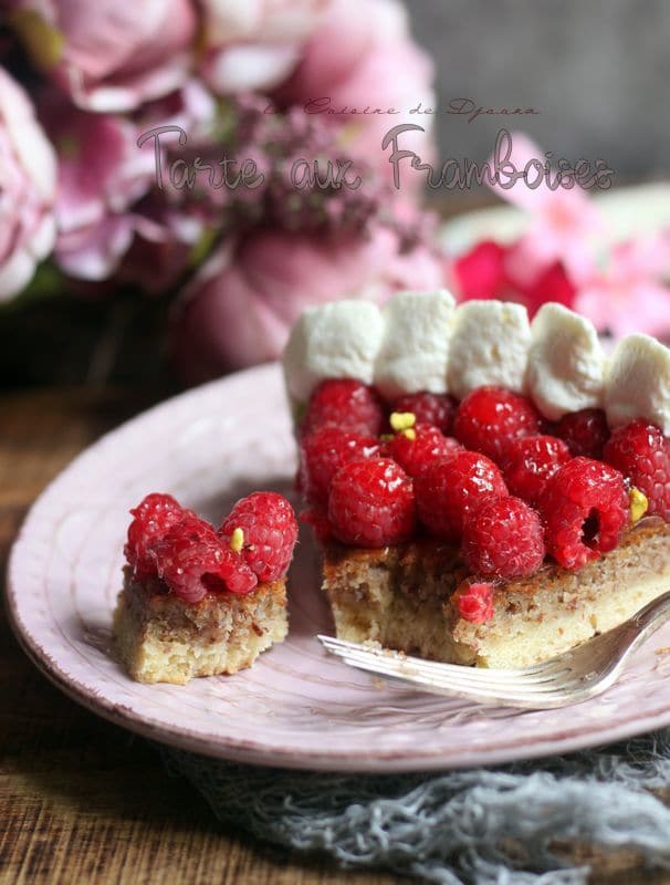 Recette coupe du gâteau amandes