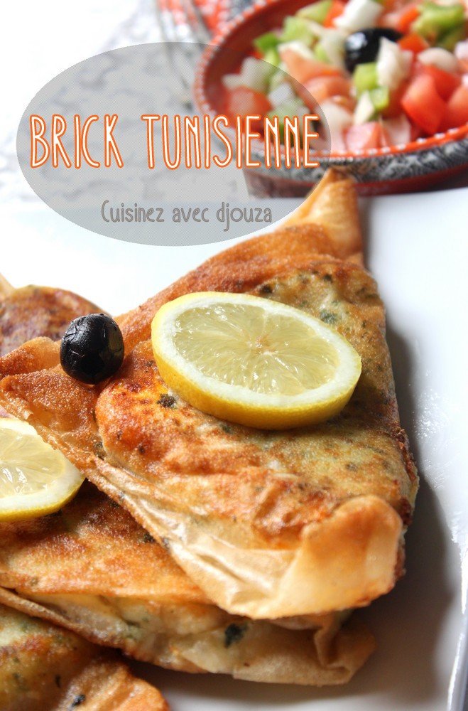 Brick tunisienne au thon et harissa