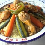 Couscous poulet facile et legumes frais