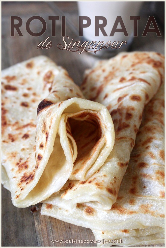 roti prata crepe ou pain de singapour