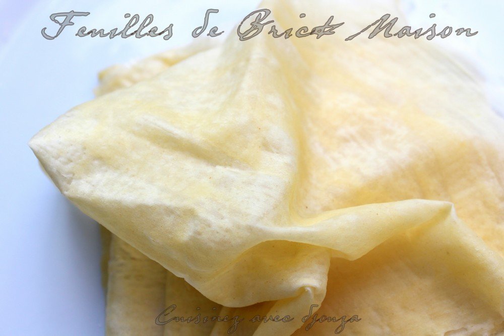 Recette feuille de brick maison facile et inratable, feuille dyoul maison