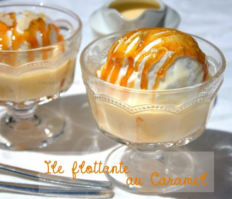 Ile flottante classique au caramel