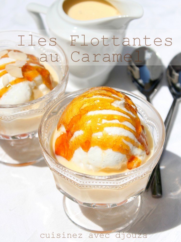 Ile flottante classique au caramel