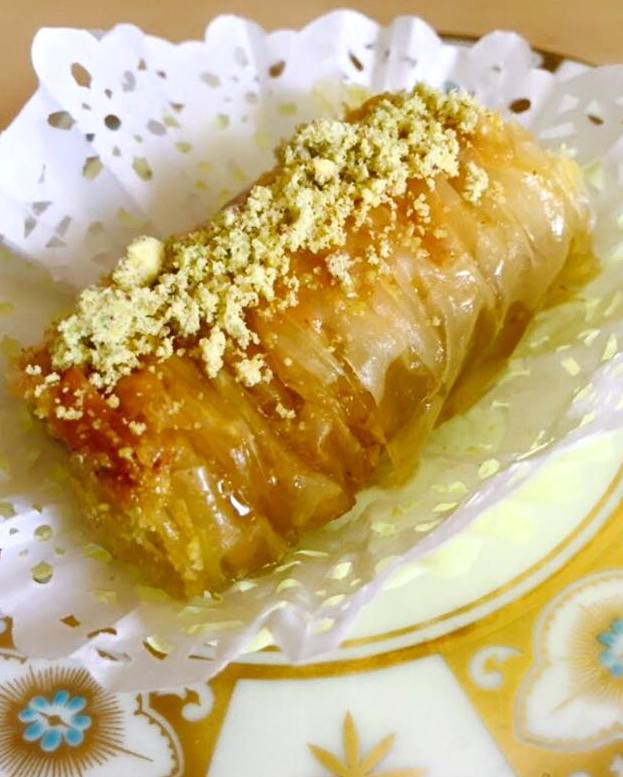 Recette Baklava roll, 