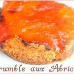 Crumble inversé aux abricots