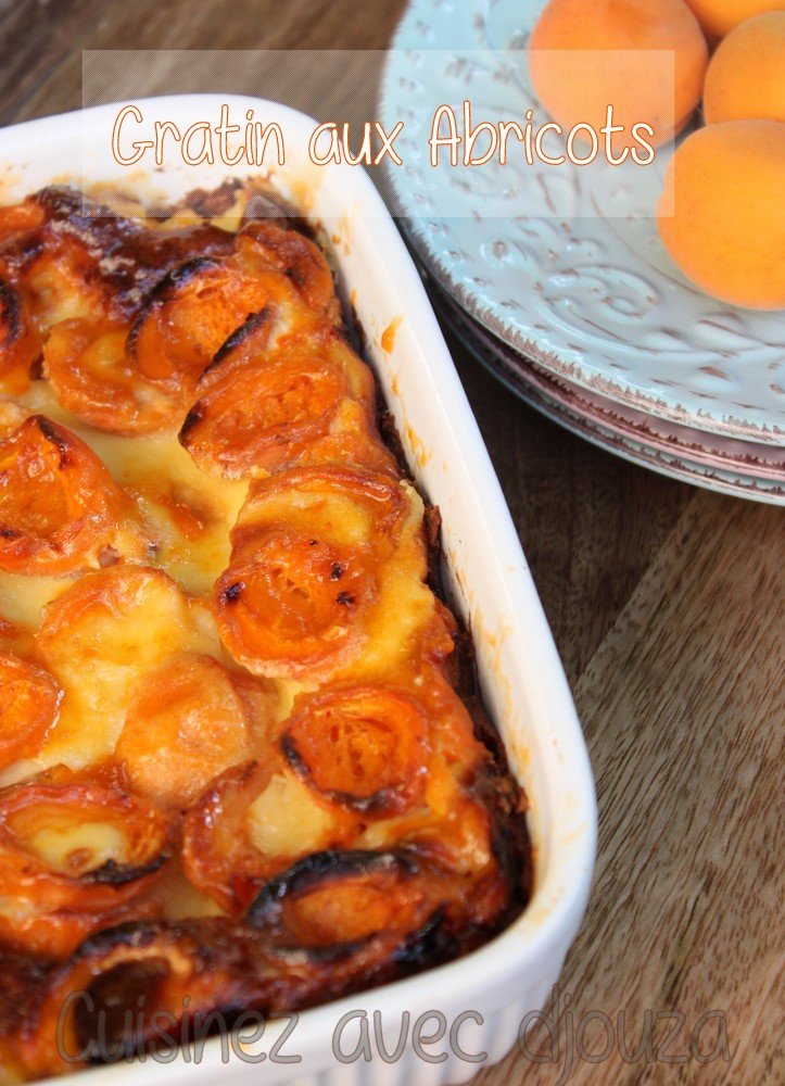 Gratin express aux abricots recette facile