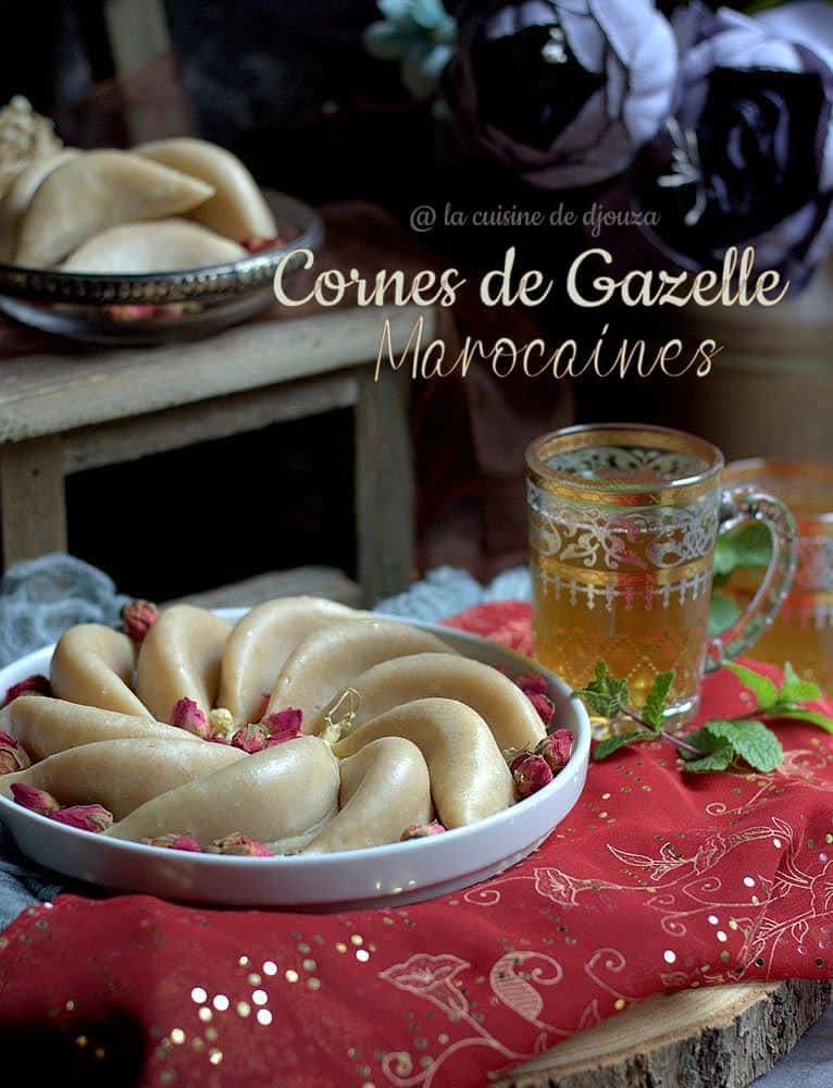 Recette cornes de gazelles marocaines