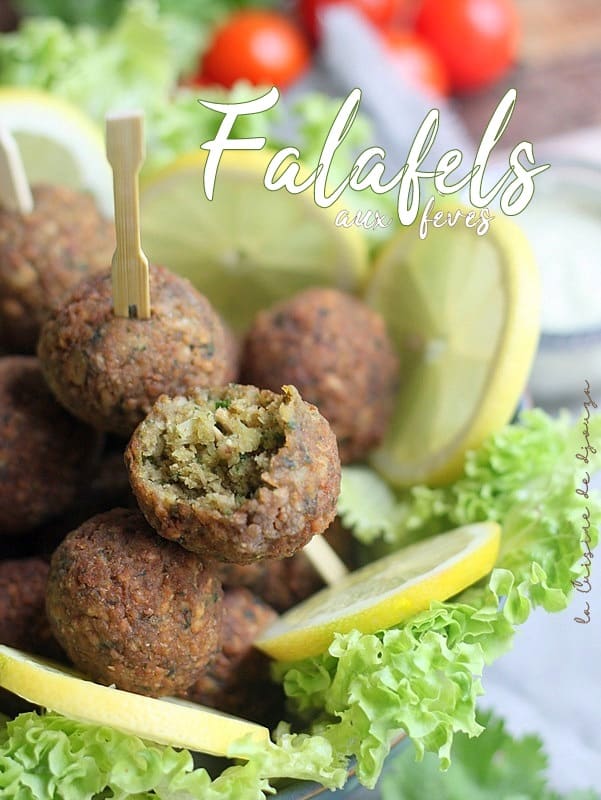 Falafel aux fèves