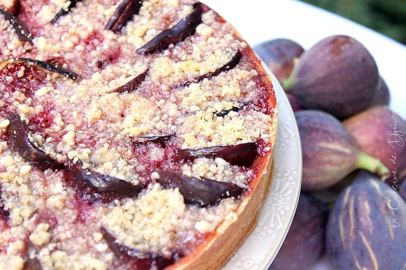 tarte crumble de fruits secs aux figues