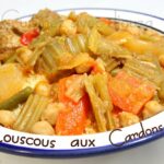 Couscous aux cardons, cardes, seksou