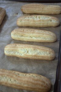 Eclair au café pate a chou