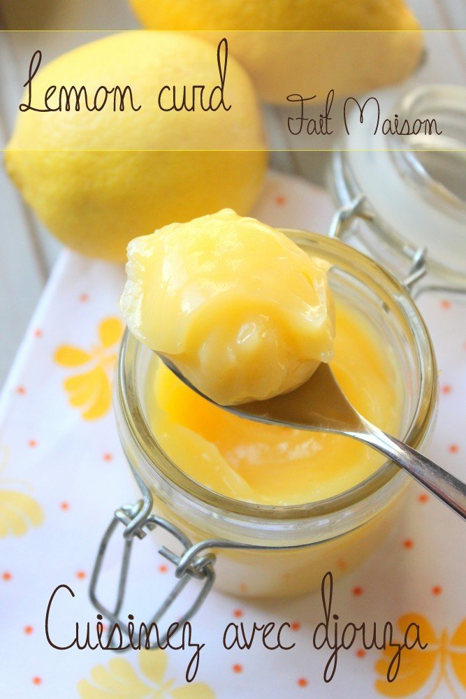 Lemon curd au micro ondes