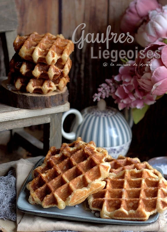 Véritable recette gaufre liégeoise