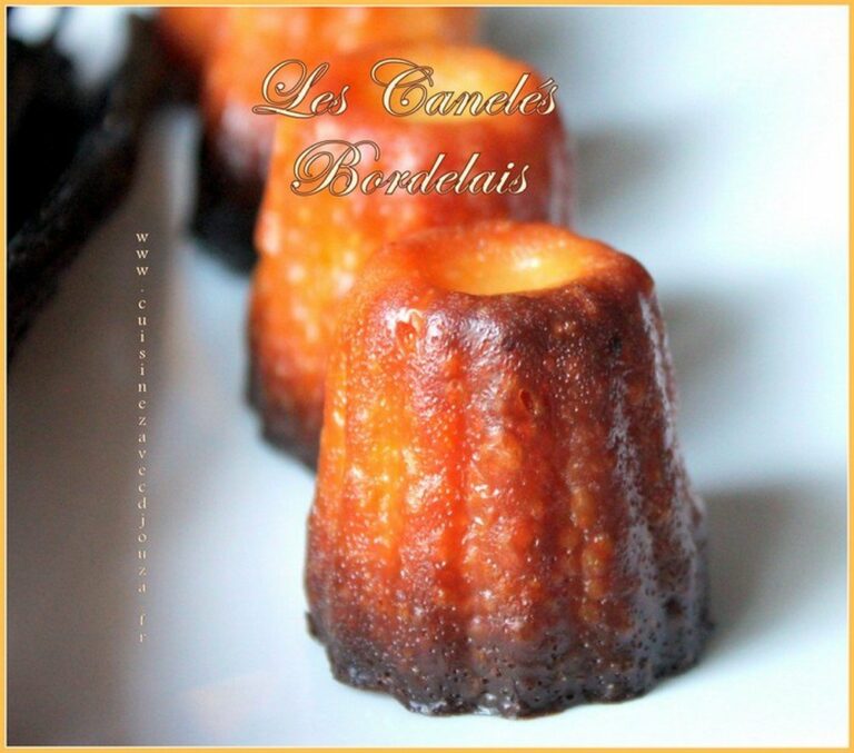 Cannelés bordelais inratables