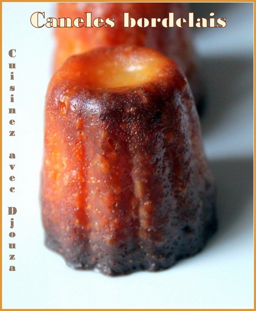 Recette de bordeau les cannelés