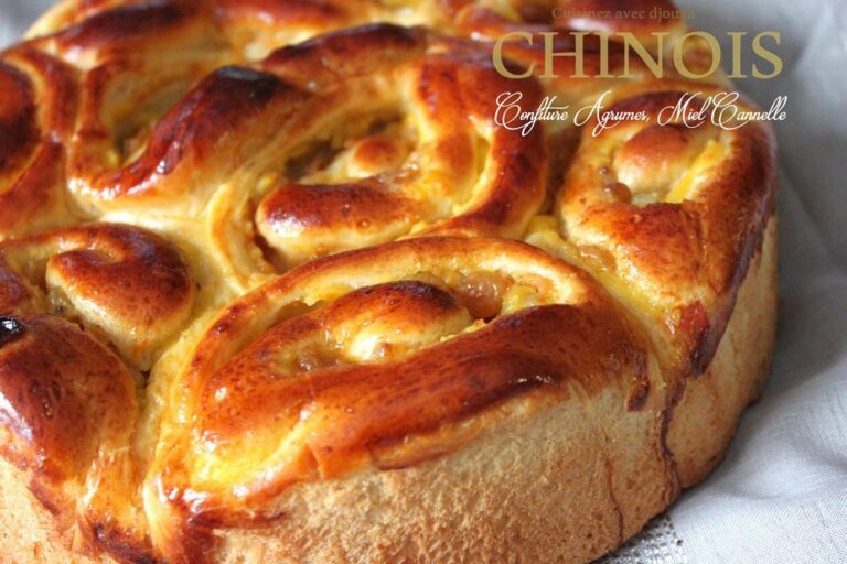 Brioche chinois de noel a la cannelle