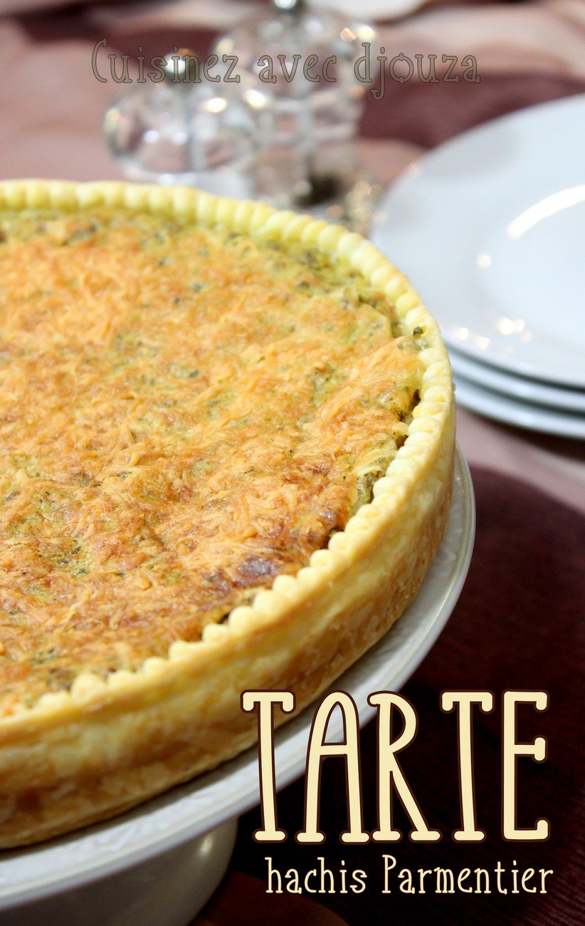 Tarte salée hachis parmentier