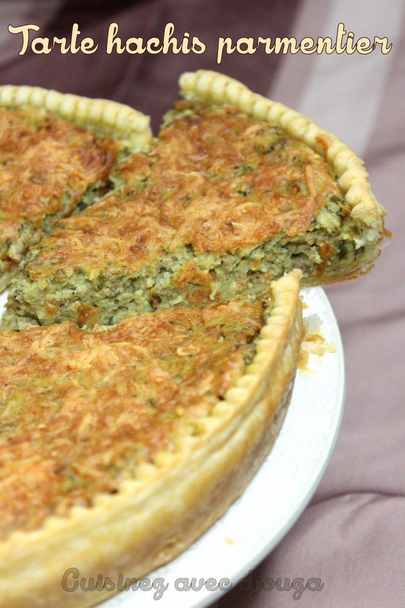 Recette tarte hachis parmentier