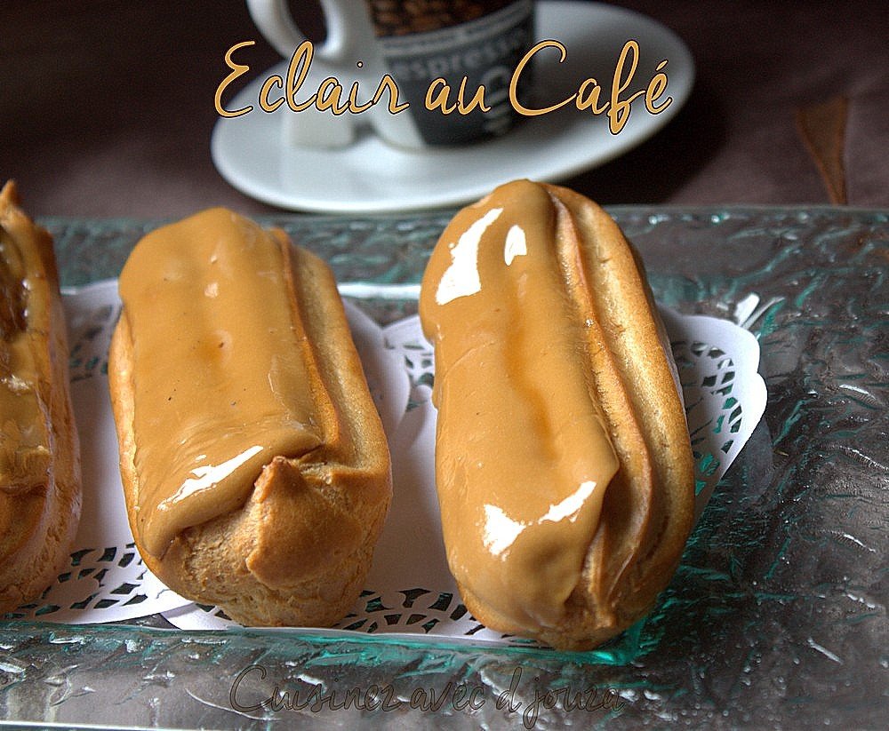 pâte à chou et Eclairs au café maison