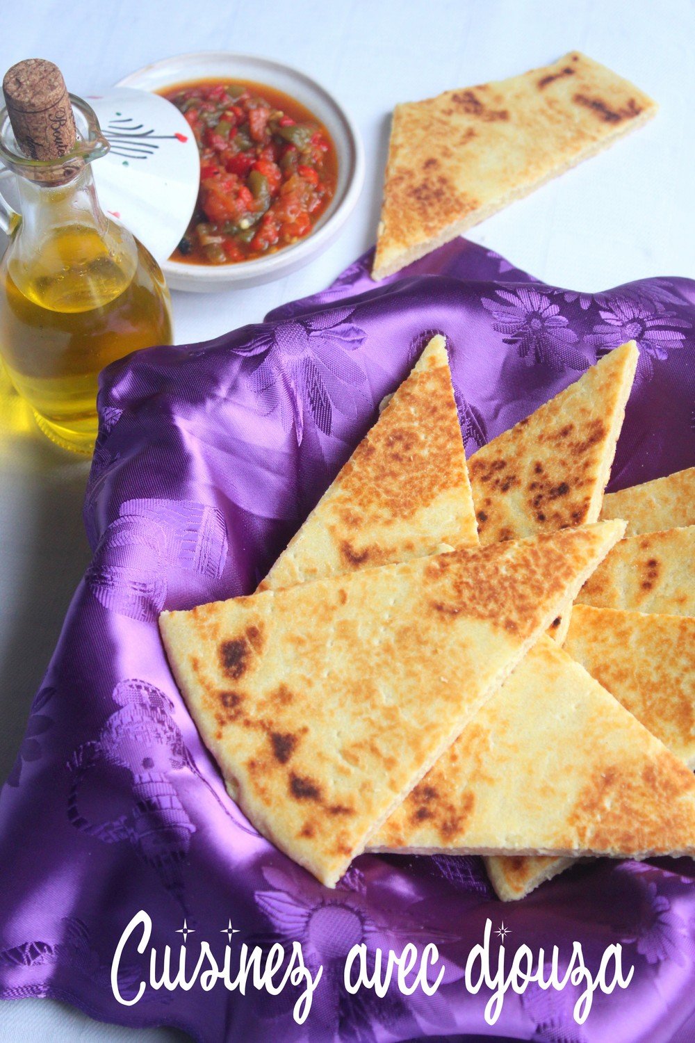 Galette kabyle a la semoule