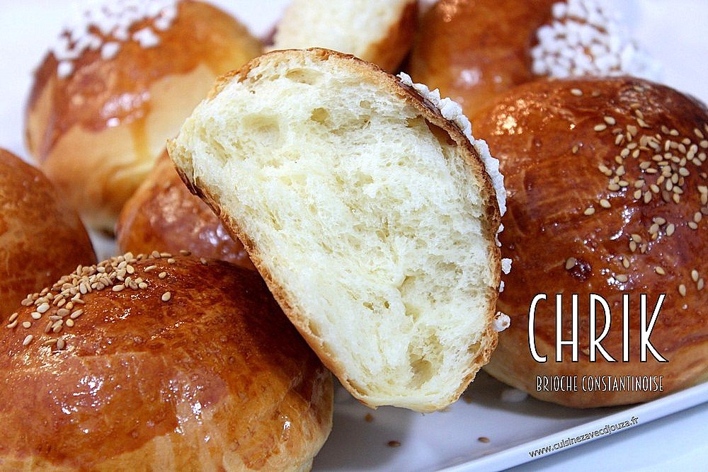 Recette constantinoise brioche traditionnelle