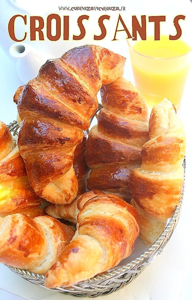 Recette croissant avec pate feuilletée