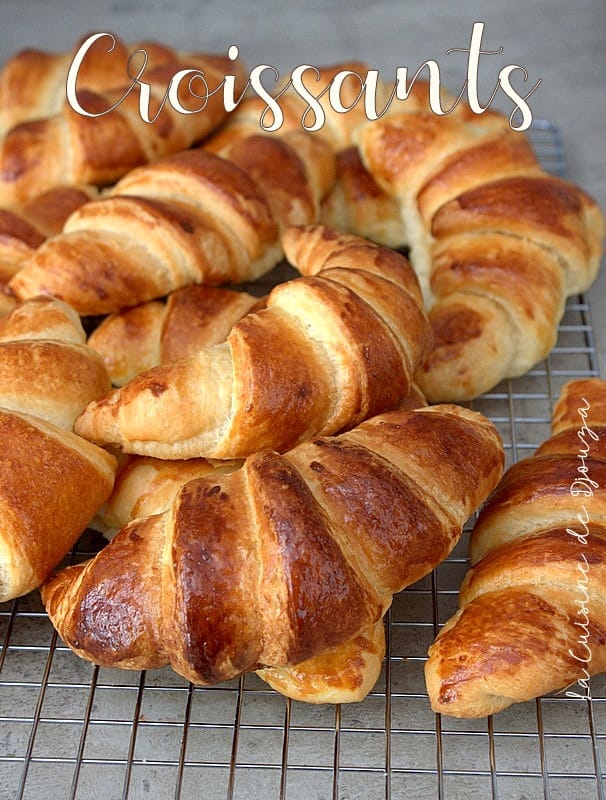 Recette croissant du boulanger à la pâte feuilletée levée