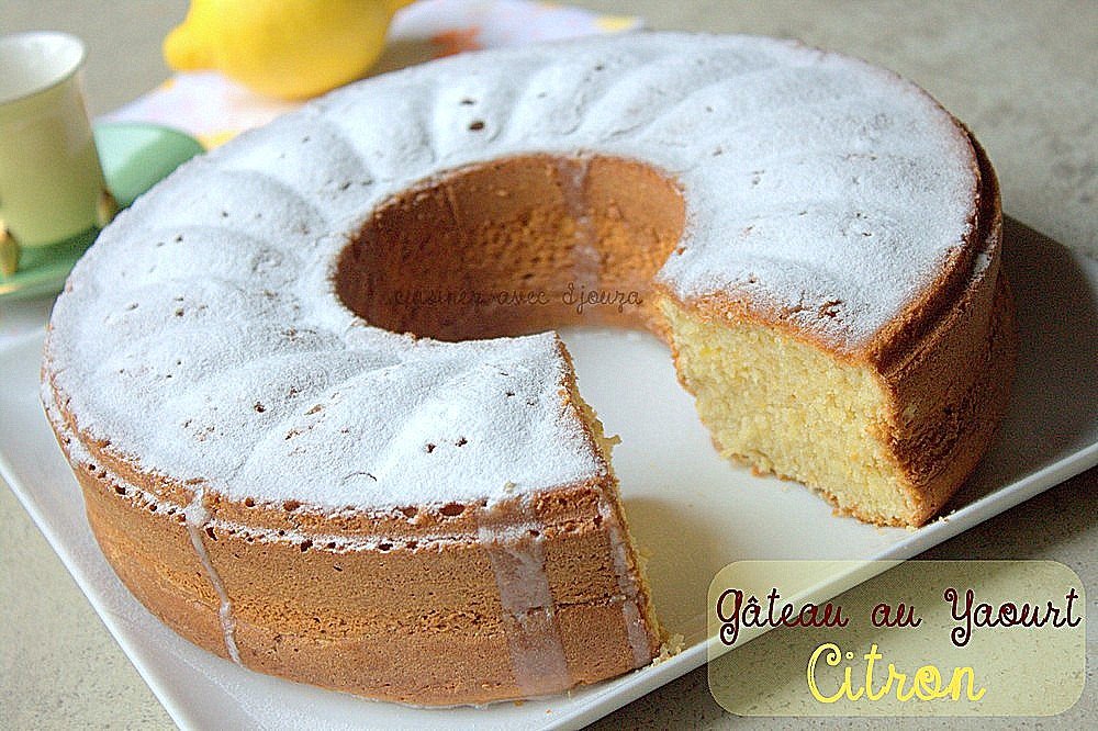 gateau au yaourt recette au citron