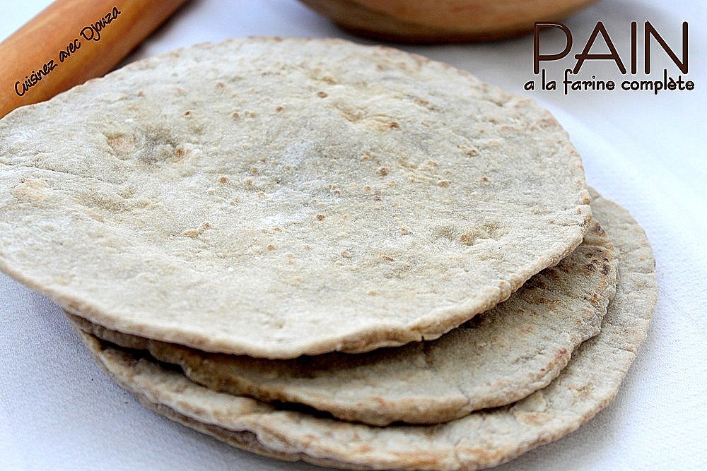 pita pain a la farine complete