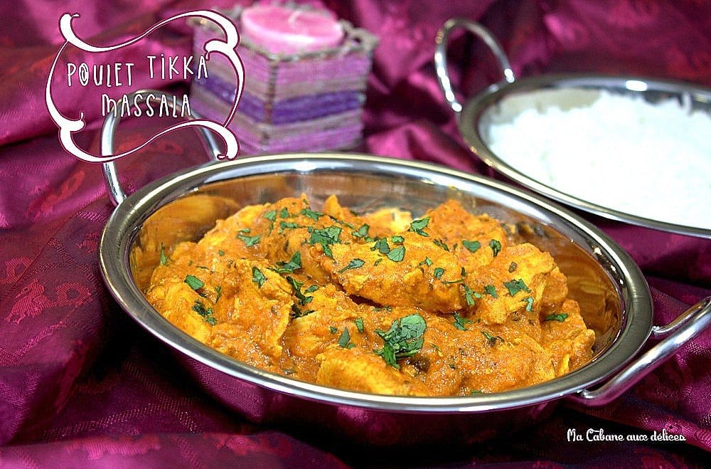 Recette poulet tikka