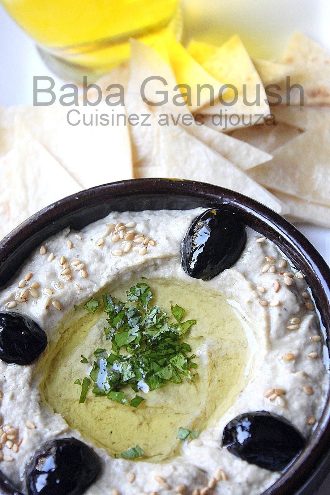 Baba ganoush, recette aux aubergines