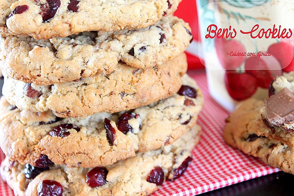 Cookies anglais les ben's cookies