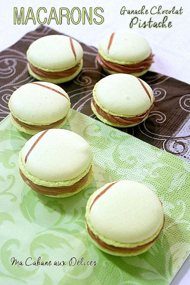 Macarons a la meringue italienne