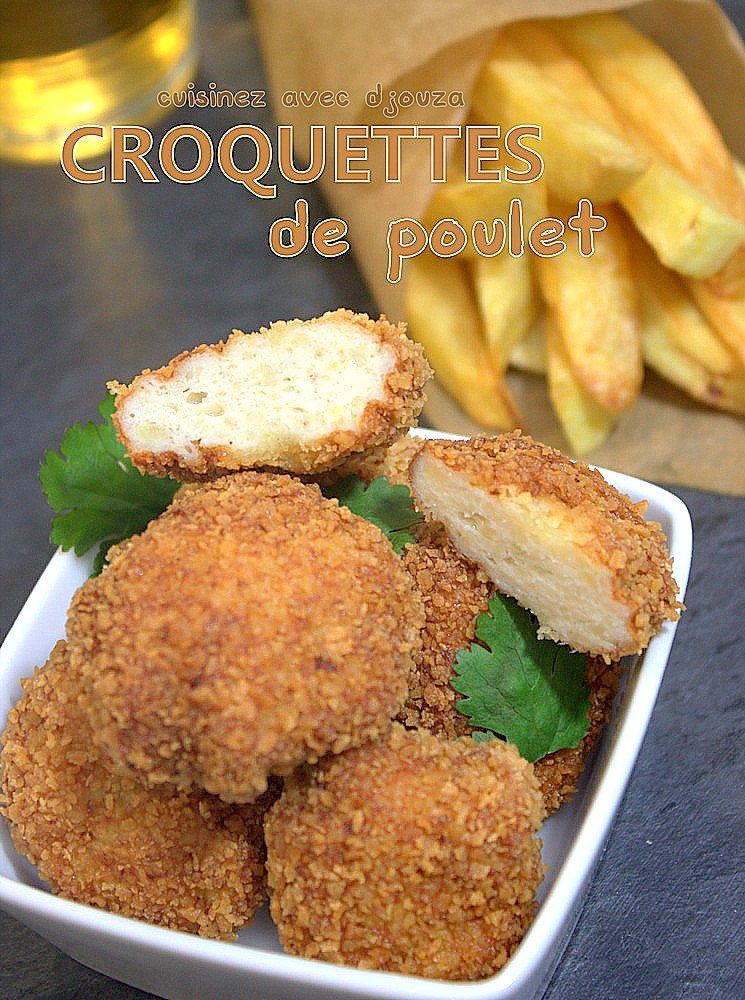 recette croquettes de poulet fait maison