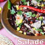 Salade mexicaine aux haricots rouges