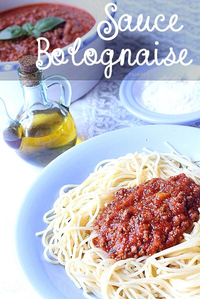 bolognaise maison