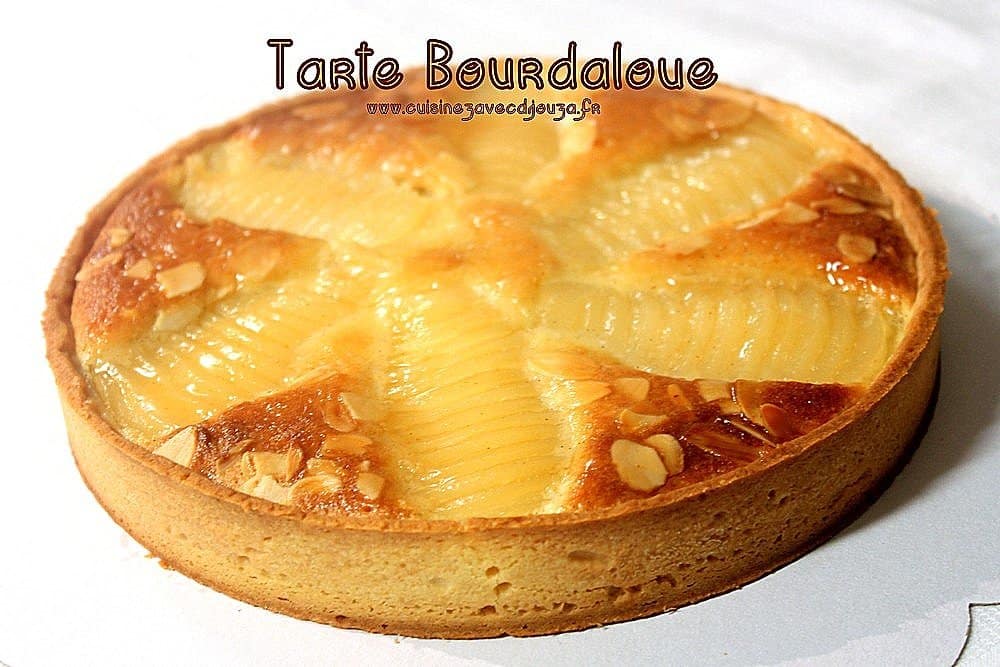 Recette Tarte bourdaloue