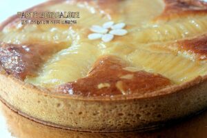 Tarte bourdaloue aux poires cap patissier