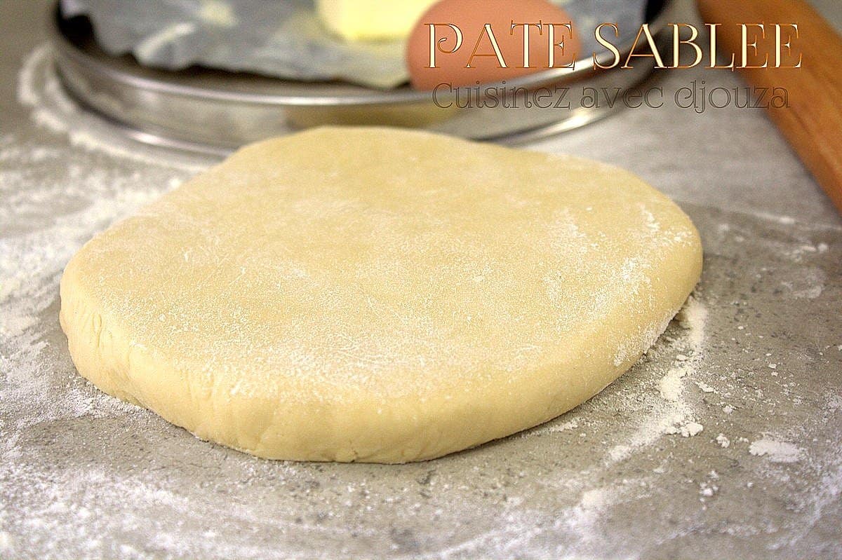 Pâtes sablé pour tarte facile